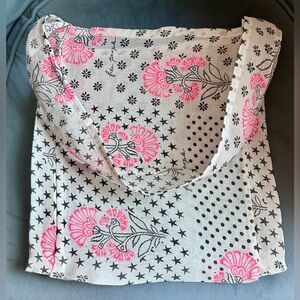 Free People Patterned Tote Bag
